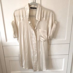 William Rast 100% Silk Top